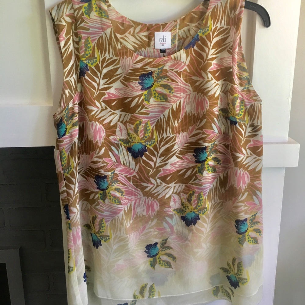 Cabi sleeveless blouse